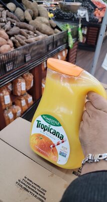 Pure Premium Orange Juice Homestyle Some Pulp