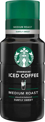 Medium roast subtly sweet iced coffee