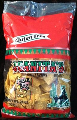 Juanitas gluten free tortilla chips fiesta