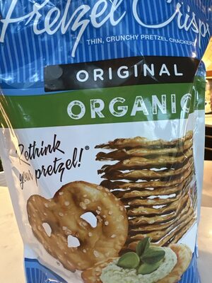 Organic original pretzel crisps