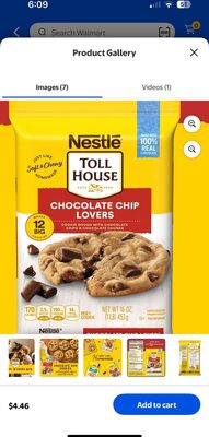 Chocolate Chip Lovers Cookie Dough