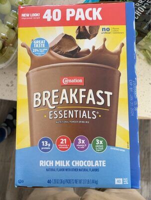 Breakfast essentials packets