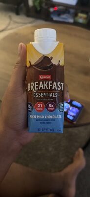 Breakfast Essentials Rich Milk Chocolate Nutritional Drink