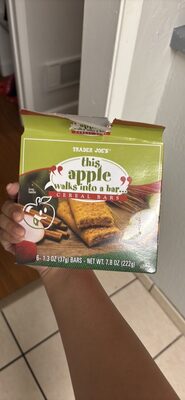 this apple walks into a bar... Cereal Bars
