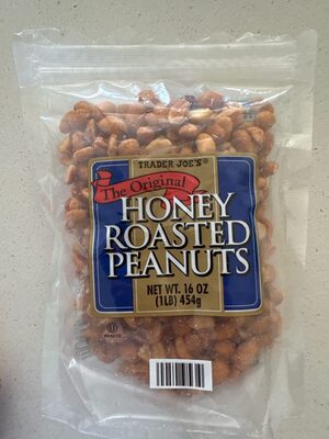 Honey roasted peanuts
