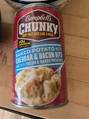 Campbell’s Chunky Baked Potato w Cheddar & Bacon