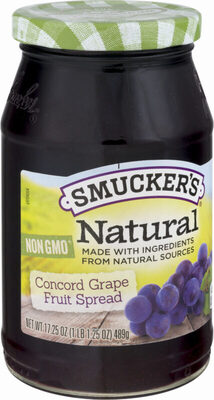 Natural Concord Grape Fruit Spread