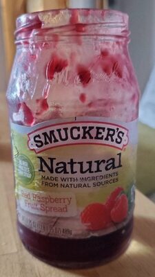 Natural Red Raspberry Fruit Spread