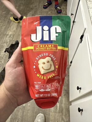 Squeeze Creamy Peanut Butter