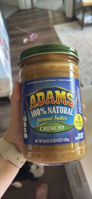 100% Natural peanut butter Crunchy