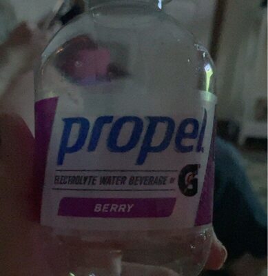 Berry Flavored Water Beverage 16.9 Fluid Ounce Plastic Bottle