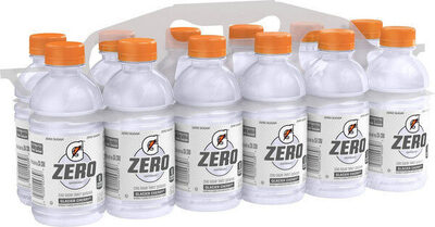 Zero glacier cherry sports drink