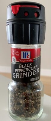 Black peppercorn grinder
