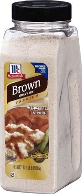 Premium brown gravy mix