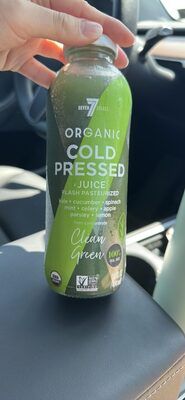 Organic Cold Pressed Juice