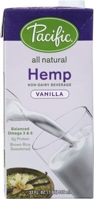 Hemp Vanilla Plant-Based Beverage