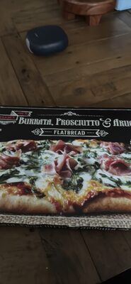 Burrata, Prosciutto & Arugula Flatbread