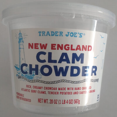 New England clam chowder