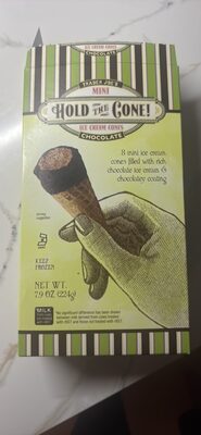 Mini Hold The Cone! Ice Cream Cones Chocolate