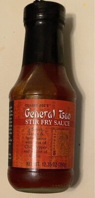 General tsao stir fry sauce