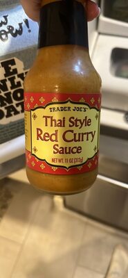 Thai Style Red Curry Sauce