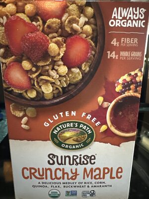 Sunrise Crunchy Maple Cereal