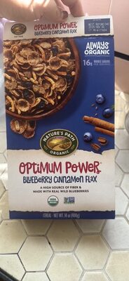 Optimum Power Blueberry Cinnamon Flax