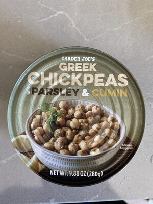 GREEK CHICKPEAS WITH PARSLEY & CUMIN