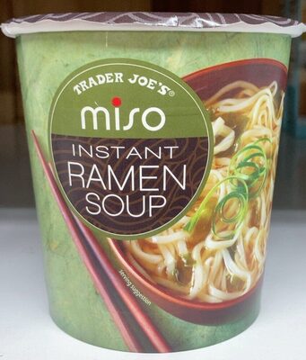 Miso Instant Ramen Soup