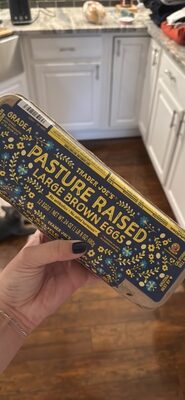 PASTURE RAISED LARGE BROWN EGGS