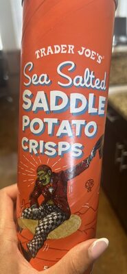 Sea Salted Saddle Potato Crisps