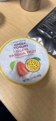 GREEK YOGURT GUAVA PASSION FRUIT