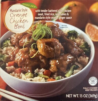 Mandarin Style Orange Chicken Bowl