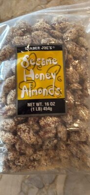 Sesame Honey Almonds