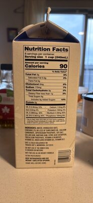 Non-Dairy Oat Beverage