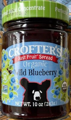 Wild Blueberry Just Fruit Spread