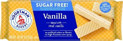 Sugar free vanilla wafer cookies