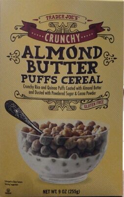 Crunchy Almond Butter Puffs Cereal