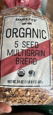 Organic 5 Seed Multigrain Bread