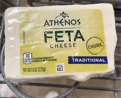 Feta cheese chunk