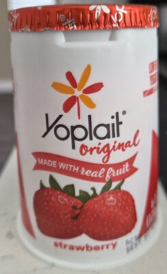 Yoplait strawberry yogurt 6 oz