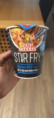 STIR FRY Korean BBQ Flavor Stir Fry Style Asian Noodles in Sauce