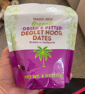 Organic Dried & Pitted Deglet Noor Dates