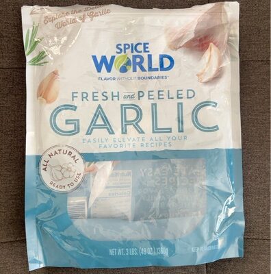Fresh and Peeled Garlic