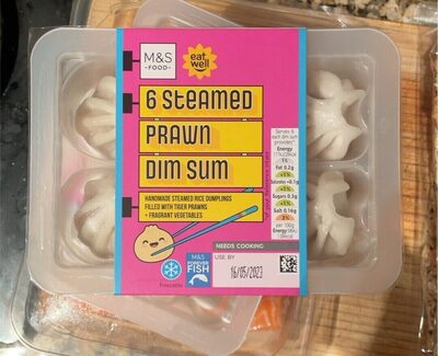 Steamed prawn dim sum