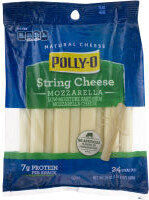 String cheese mozarella