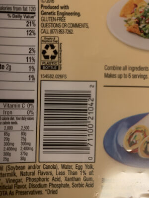 Homestyle thick & creamy dressing