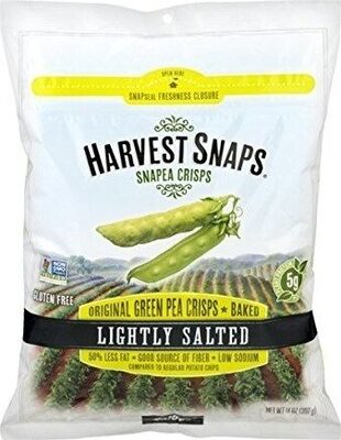 Baked Green Pea Snacks Lightly Salted