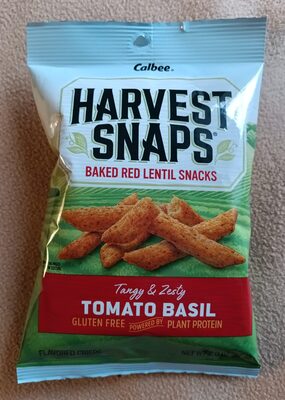 Lentil Bean Crisps Tomato Basil
