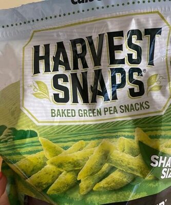 Baked Green Pea Snacks Lightly Salted